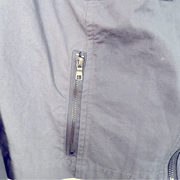 ModCloth Utility Jacket Navy L - Picture 4 of 12